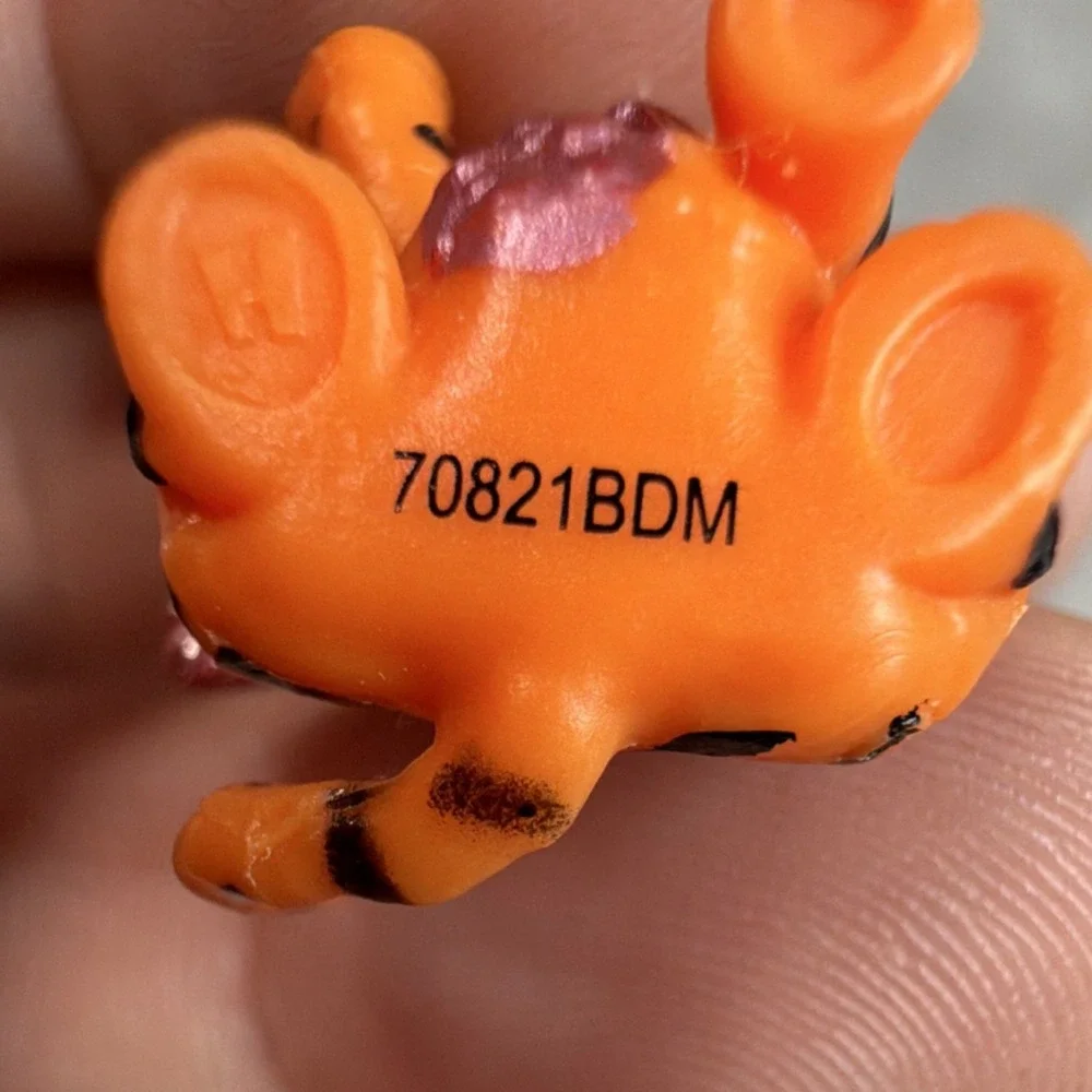 Littlest Pet Shop Tiger Figure 70821BDM Orange Glitter Wings Animal 2018